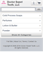 Mobile Screenshot of doctorsweettooth.com